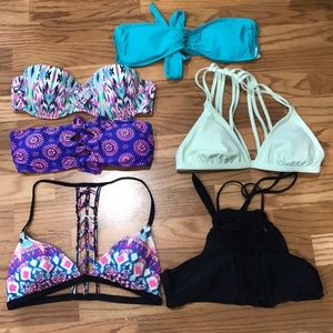 Bathing suit TOPS. ALL size M